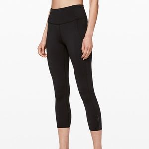 Lululemon Fast and Free High Rise Crop Leggings